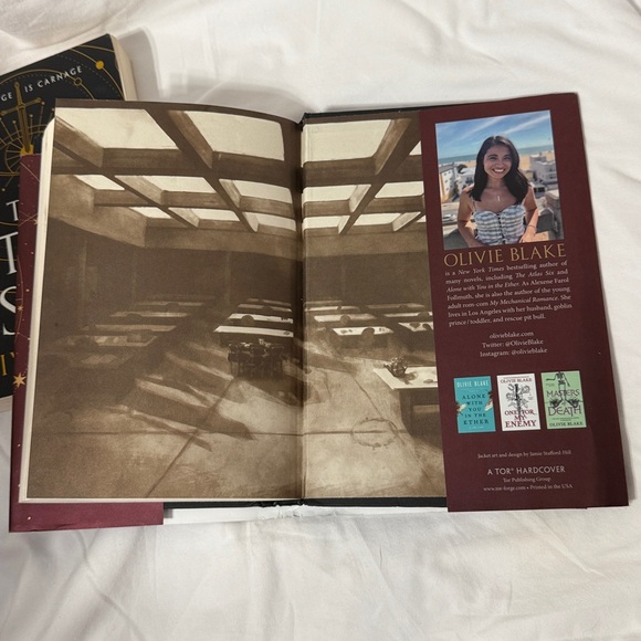 Olivie Blake Books: The Atlas Six, The Atlas Complex First, & One For My Enemy - Picture 14 of 16
